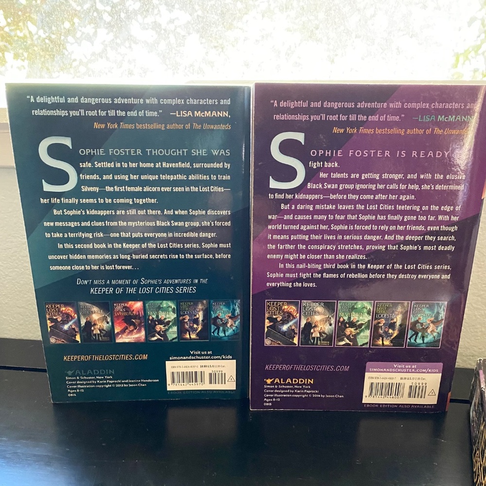 📚 Shannon Messenger Keeper of the Lost Cities Collection Books Boxed 1-5 - Picture 7 of 9